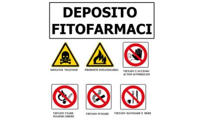 Corretto stoccaggio dei prodotti fitosanitari