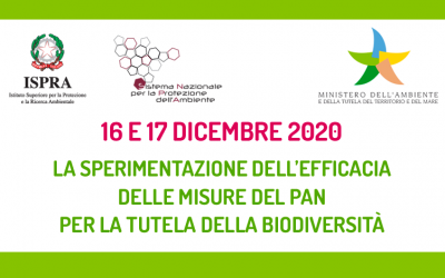 Convengo La sperimentazione dell’efficacia delle misure del PAN per la tutela della biodiversità